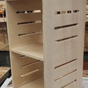 Rack pour deux NAS et des disques durs externes