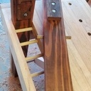 Etabli combiné travail à la main : option banc de chaisier