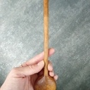 Cuillères à salade en noyer