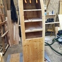 Meuble colonne pour rangement outillage dans véhicule