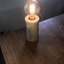 Lampe en hêtre massif