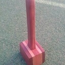 Maillet bois exotique de récup