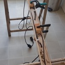 Support d'ampoules (partie haute) en chêne