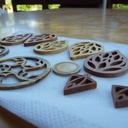 Chantournage futur boucles d'oreilles