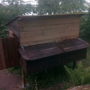 Poulailler sur pilotis