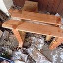 Banc de sciage/fendage en recup