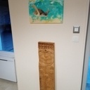 Chambranle en bois de kaori