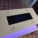 Lustre en MDF à LED avec prénom chantourné