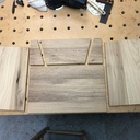 Un tabouret japonais en chêne pour ma fille