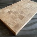 Planche en bois debout