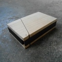 Boite en ébène et tilleul