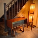 Meuble d'entrée avec pieds traineaux