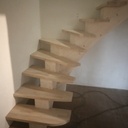 Escalier limon central