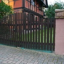 ancien portail en chêne