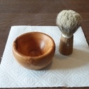 Petit bol pour savon a raser