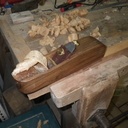 Rabot en noyer avec kit Veritas