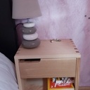 Chevets en frênes et chêne