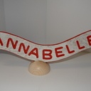 Prenom sur bois statifié