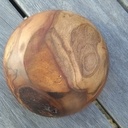 Petit bol en bois de rose d'Océanie