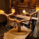 Lampadaire poirier palissé