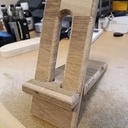 Repose smartphone en Chêne