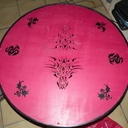 Table basse ronde