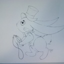 Lapin en bois à tirer pour enfant