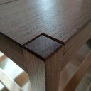 Banc avec rainure à prout