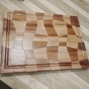Planches à découper style drapeau à damier