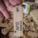 Fabrication de 250 porte-clés