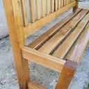 Banc chêne massif