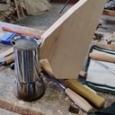 Poignée de cafetière italienne