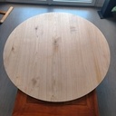 Table Ronde en Chataignier