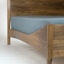 Lit Moderne, Post-moderne en noyer massif