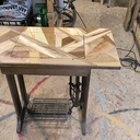 Rénovation plateau de machine à coudre