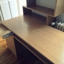 Ensemble bureau et bibliothèque