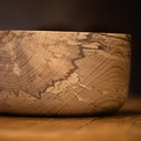 Bols tournés, hêtre et chêne d'amérique