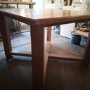 Table en chêne et merisier janv2023