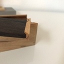 Plumier en noyer et bois de Bannia