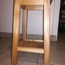 Tabouret en orme