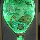 Lightbox avec boite à musique