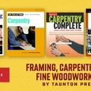 Humble DIY Book Bundle: Framing, Carpentry, and Fine Woodworking by Taunton Press