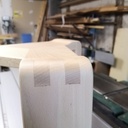 Tabouret design queues droites