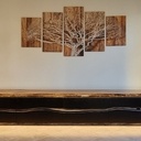 Petite tablette pour écran monochrome 10.5 pouces et tiroirs