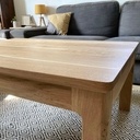 Table basse en chêne massif