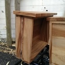 Meuble TV  et  table basse en frêne