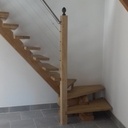 Escalier limon central