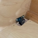 Tiroir de lit ras le sol