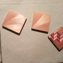 Premier test marqueterie de paille