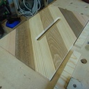 le dessus avant vernis